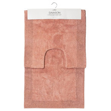 2 Piece Dawson Cotton Bath & Contour Mat Set